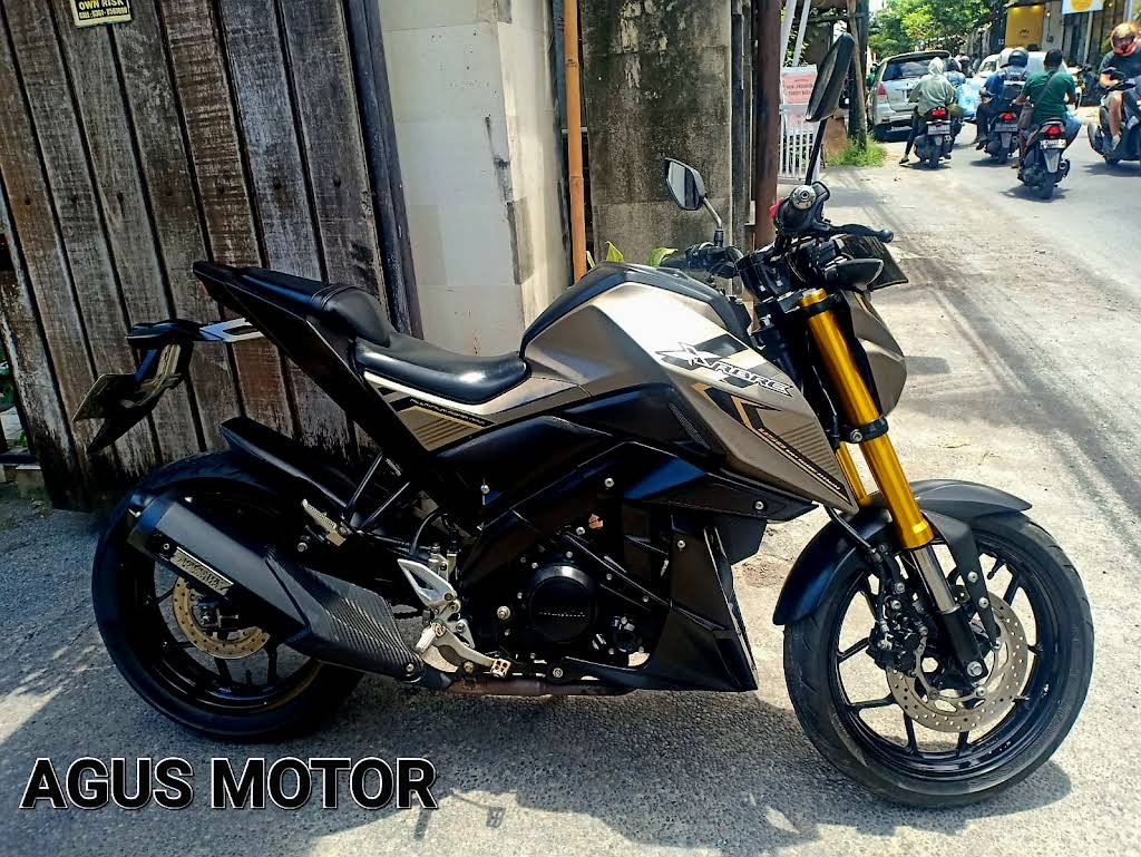 Yamaha Xabre bronze street fighter