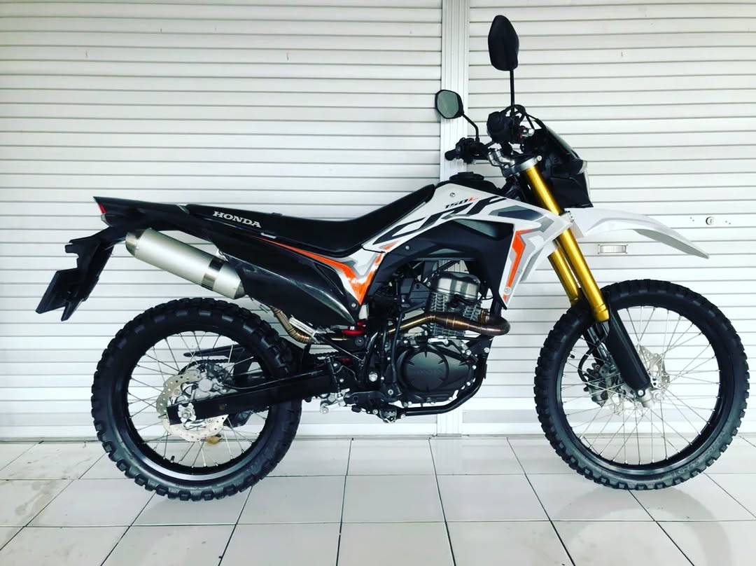 Honda CRF dirt bike adventure motorcycle